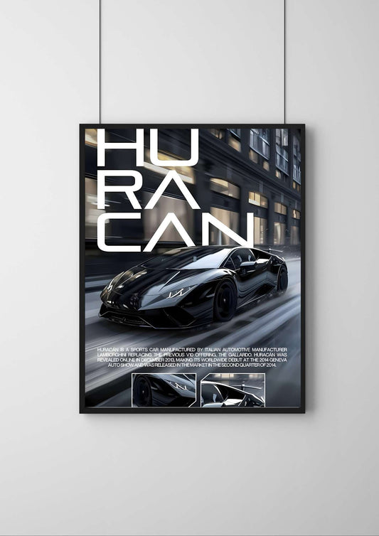 Lamborghini HURACAN  |#1| - Premium Car Poster