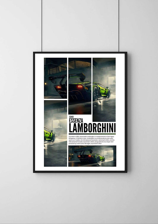 Lamborghini |#4 | - Premium Car Poster
