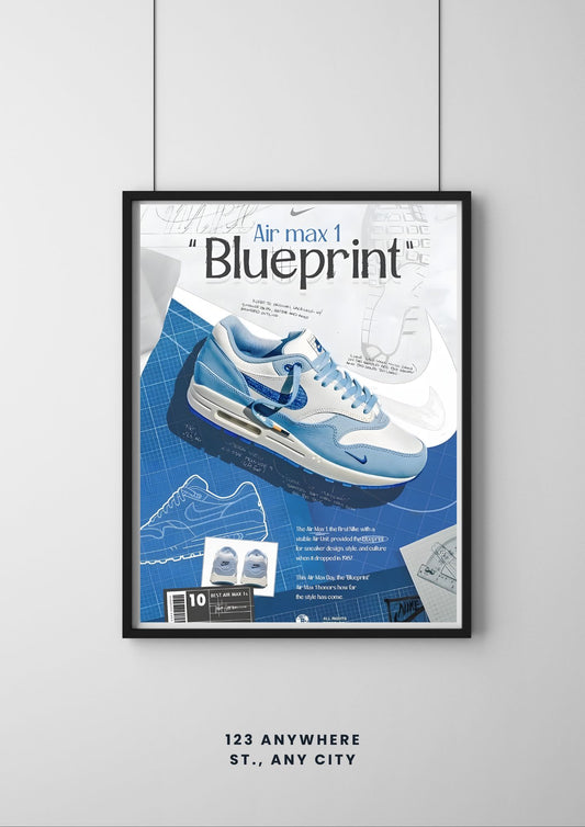 NIKE Air Max 1 |#1 | - Premium Shoe Poster