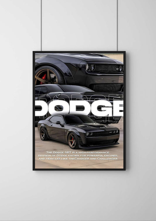 Dodge SRT |#1| - Premium Car Poster
