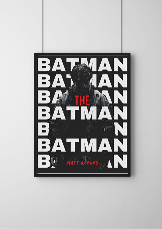 BATMAN Premium Poster | #1 | Premium 300 GSM Matte paper poster with liquid shine finish |