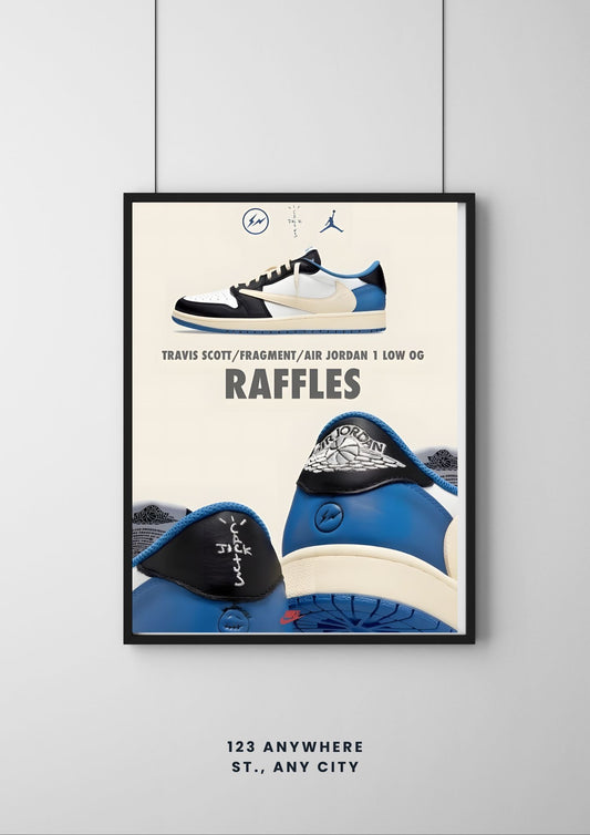 NIKE Raffles |#1| - Premium Shoes Poster