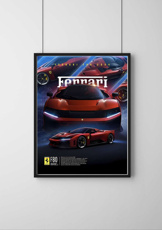 FERRARI |#3 | - Premium Car Poster