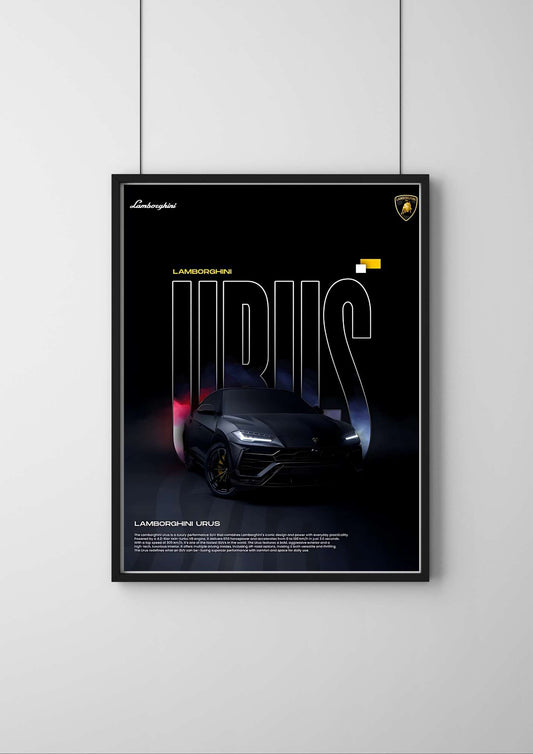 Lamborghini Urus | #5 | - Premium Car Poster