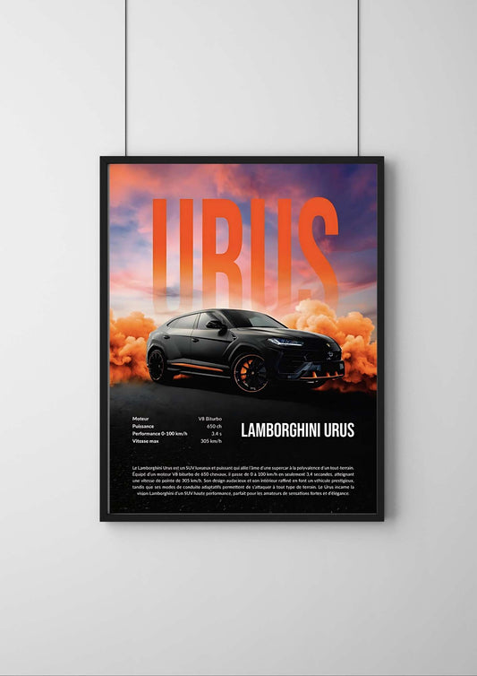 Lamborghini Urus | #2 | - Premium Car Poster