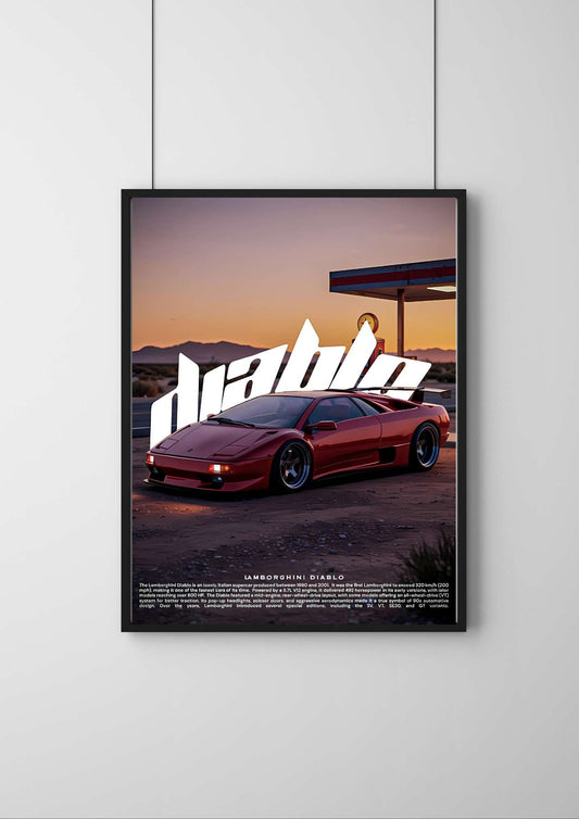 Lamborghini |#2 | - Premium Car Poster