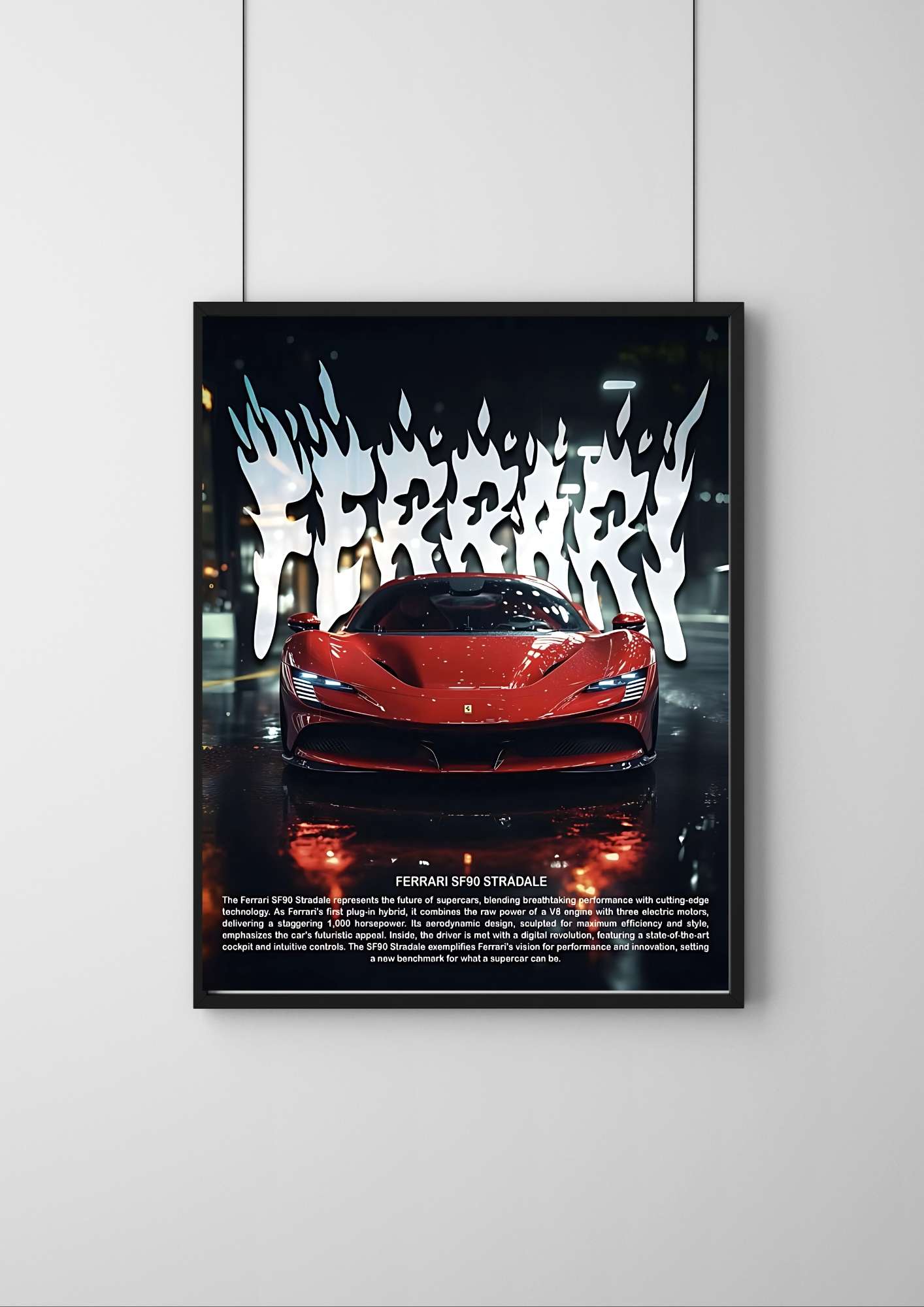 Ferrari  |#1 | - Premium Car Poster