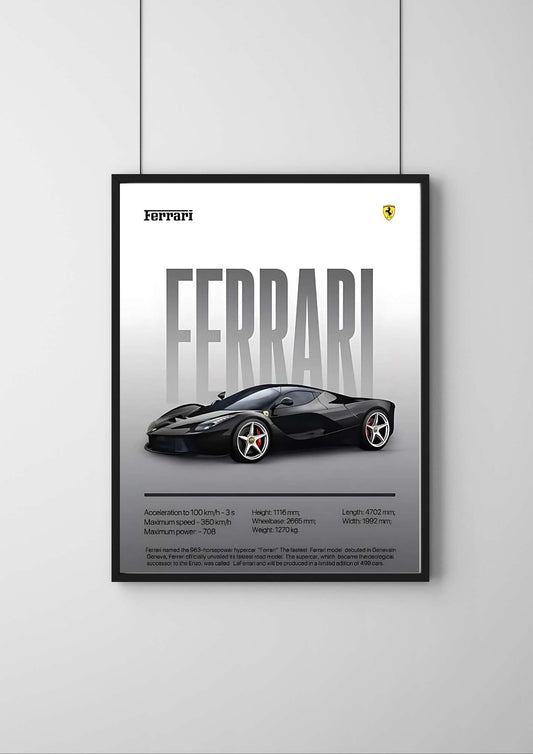 FERRARI | #2 | - Premium Car Poster