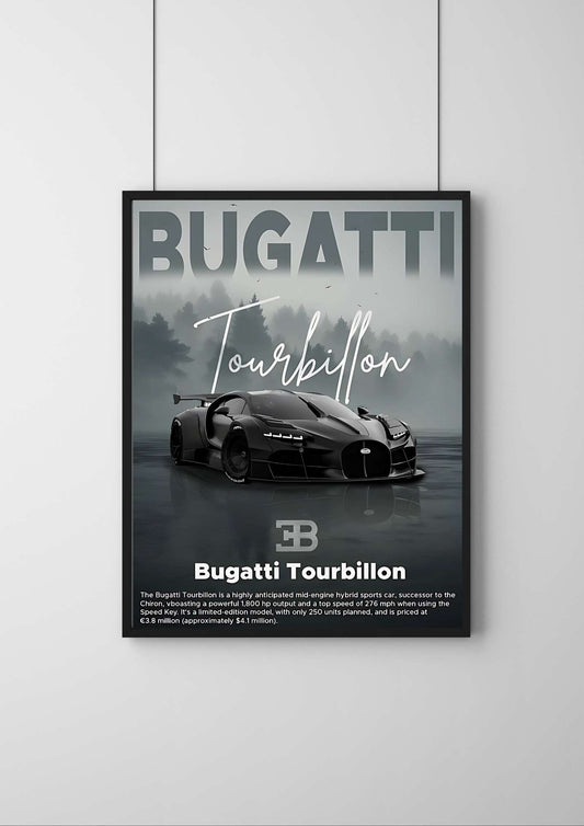 BUGATTI| #1 | - Premium Car Poster