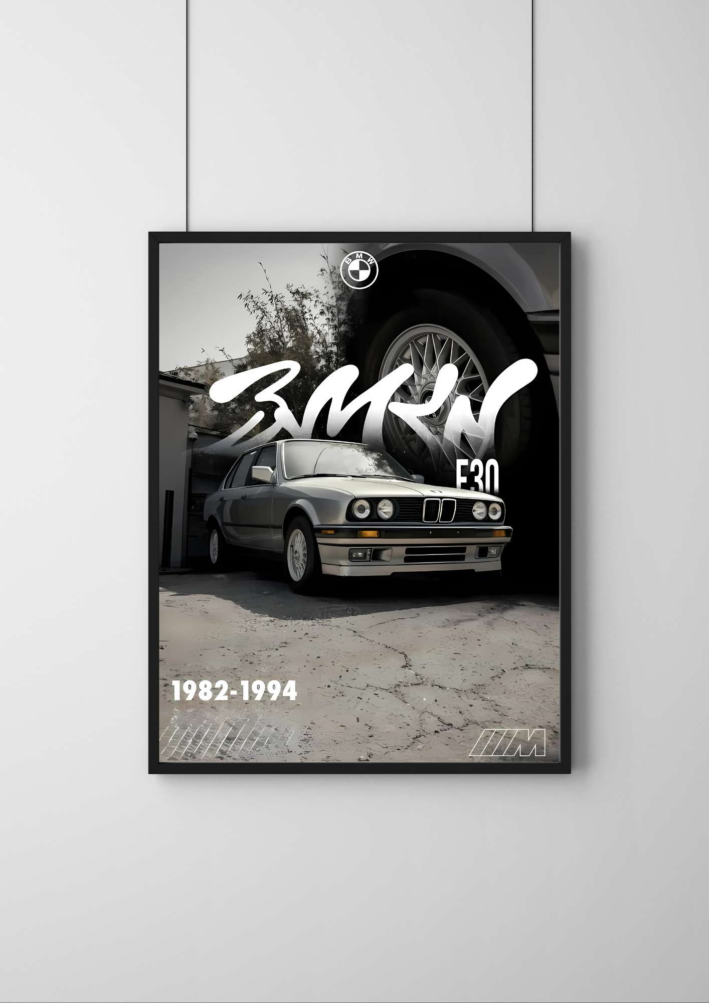 BMW E30 |#2 | - Premium Car Poster