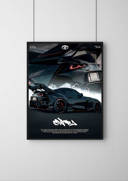 TOYOTA Supra | #2 | - Premium Car Poster