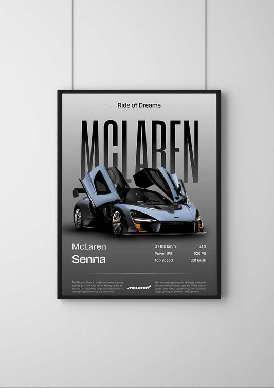 McLaren |#1 | - Premium Car Poster