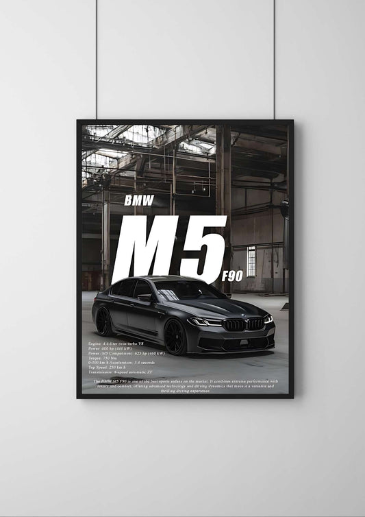 BMW M5  |#1 | - Premium Car Poster
