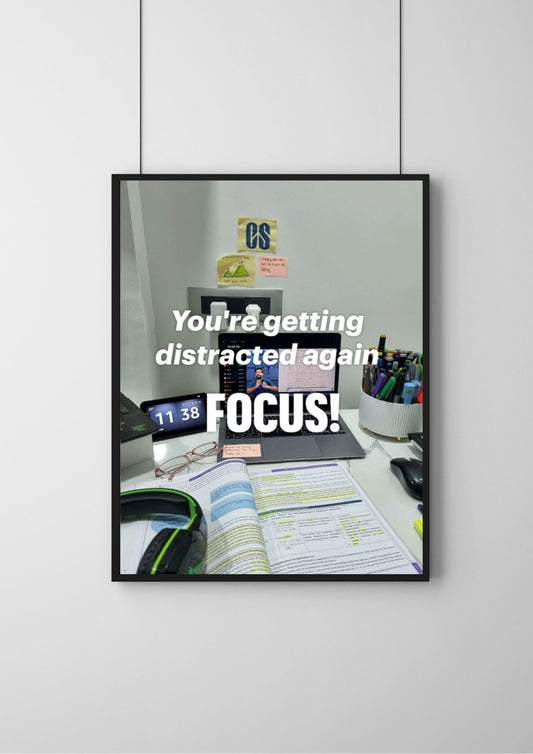 Focus!  |#1| - Premium  Poster