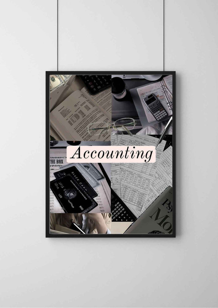 Accounting |#1| - Premium Poster - Pulp & Pixel