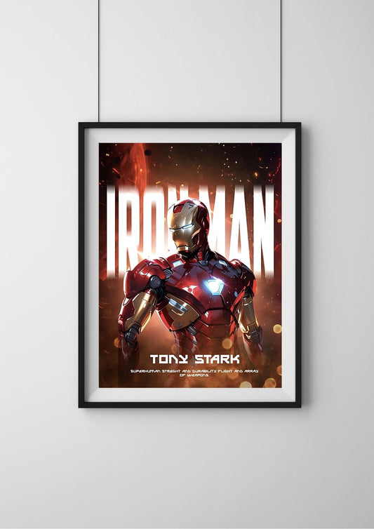 Iron Man   |#1| - Premium  Poster