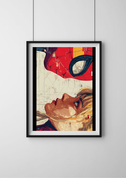 Spiderman x Gwen   |#1| - Premium  Poster