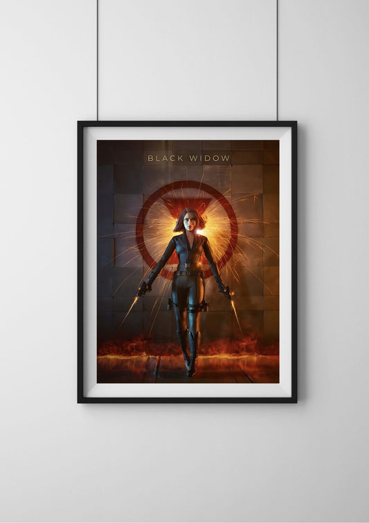 Black Widow   |#3| - Premium  Poster