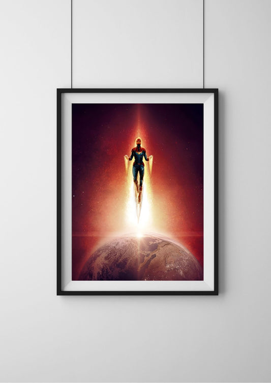 Captain Marvel   |#1| - Premium  Poster