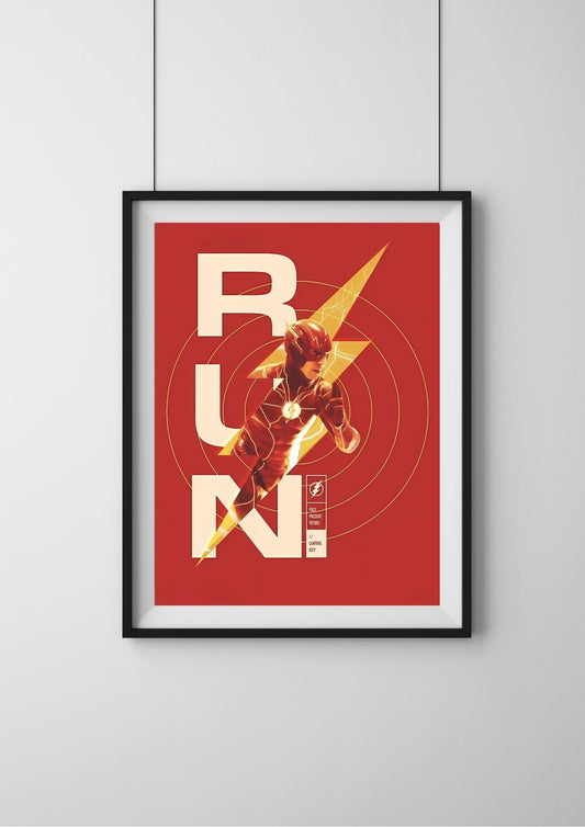 The Fastest Man Alive  |#1| - Premium  Poster