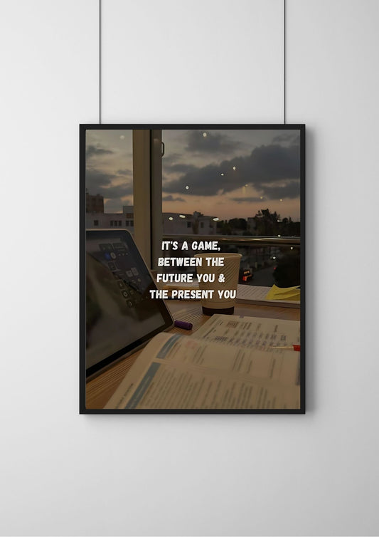 Its A Game !  |#1| - Premium  Poster