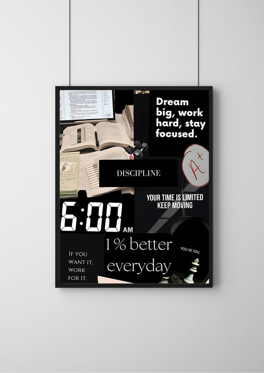 1% Better Everyday |#1| - Premium  Poster