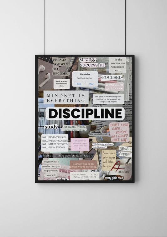 Discipline  |#1| - Premium  Poster