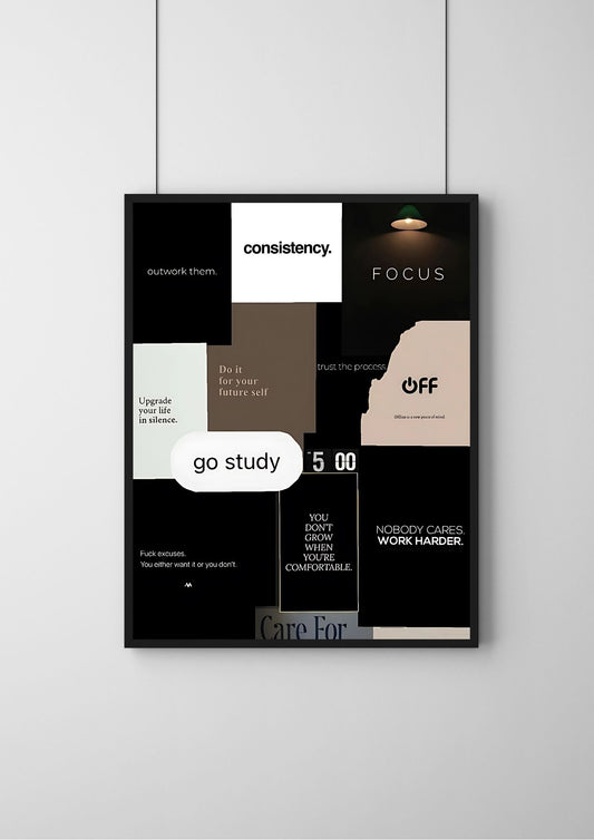 Go Study |#1| - Premium  Poster