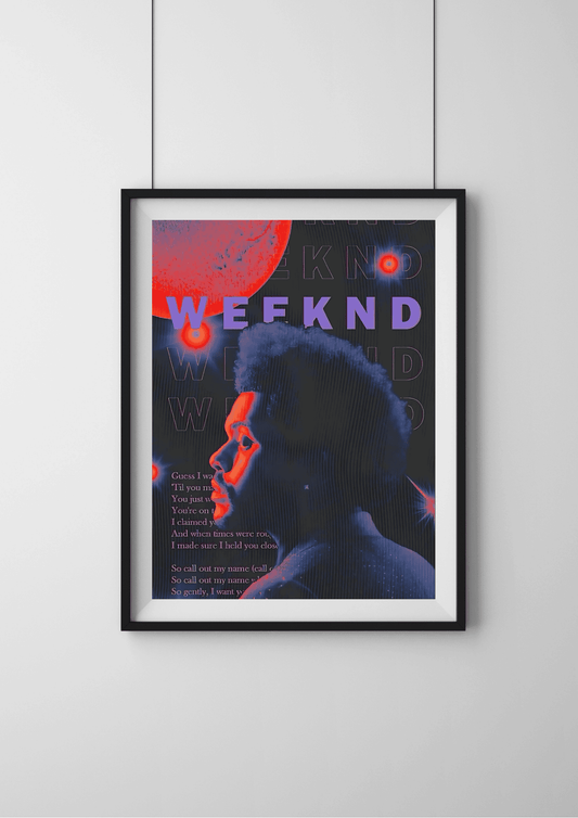 The Weeknd |#2|Premium Poster