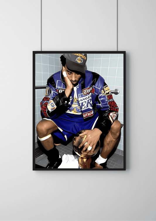 Kobe Bryant |#2| - Premium  Poster