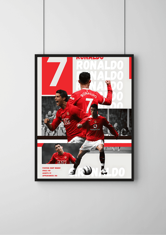 Ronaldo Cr7 |#1|Premium Poster