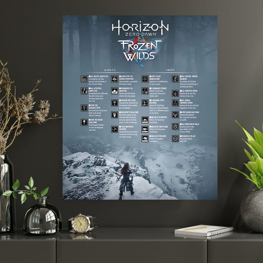 HORIZON The Frozen Wilds |#1|Premium Gaming Poster