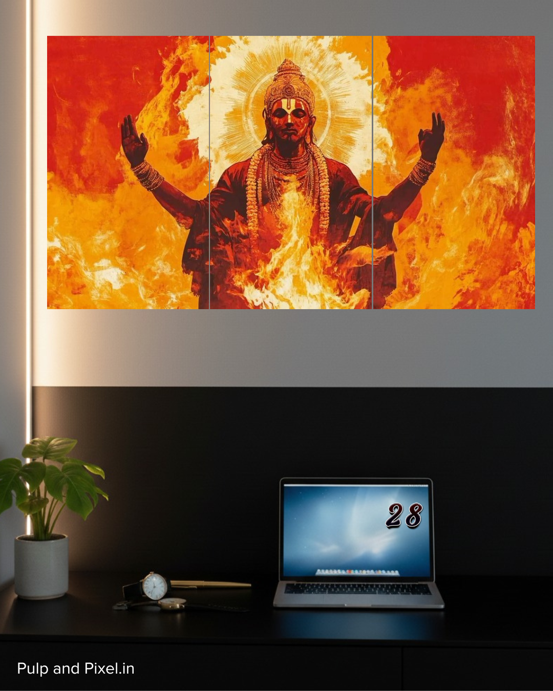 Lord Vishnu jii Ji Split Poster #1