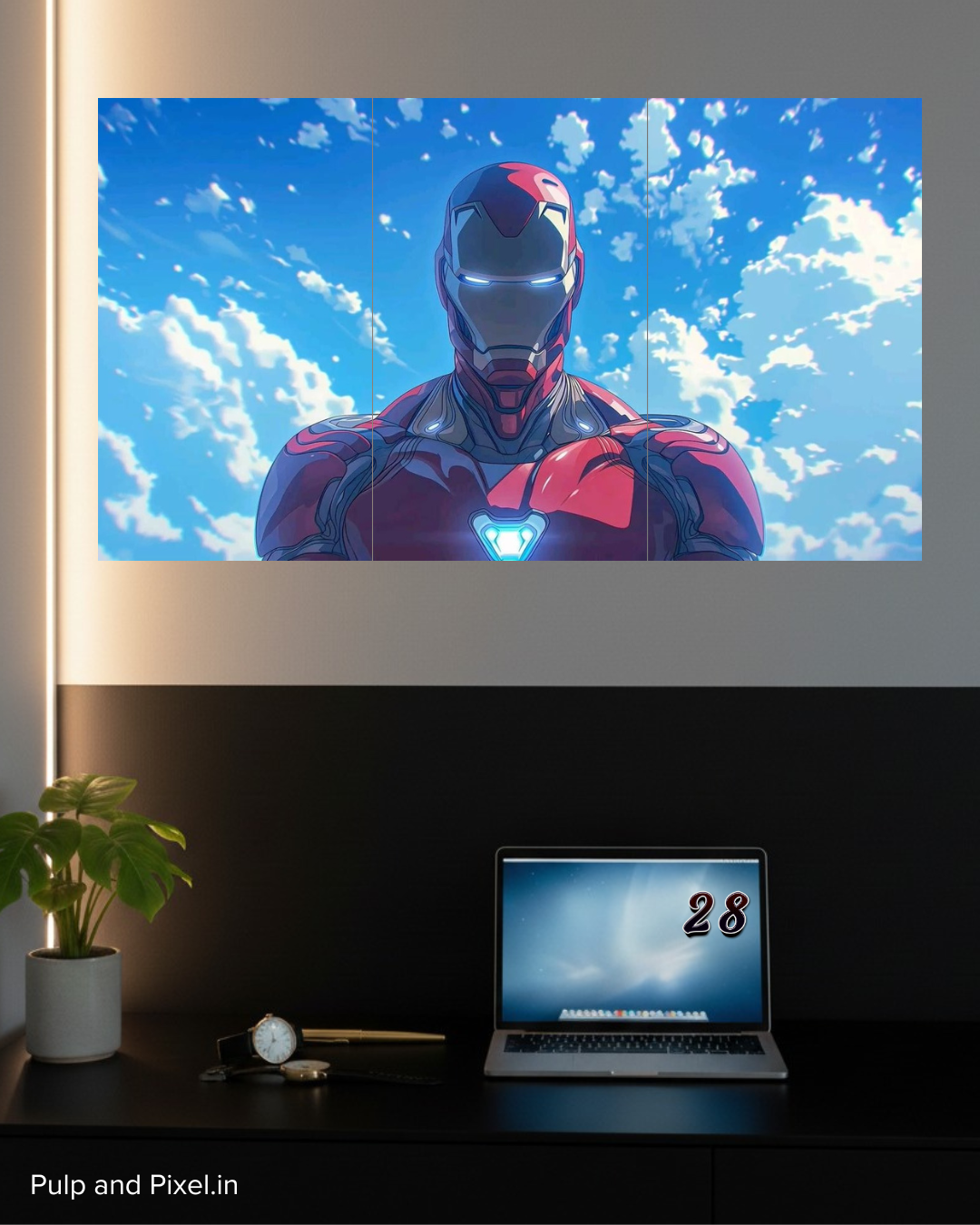 Iron Man Split Poster #1