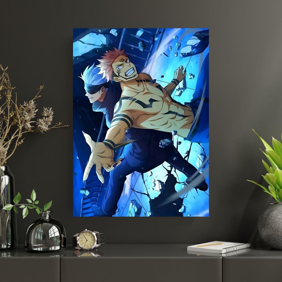 Sukuna vs Gojo |#1| Jujutsu Kaisen Premium Poster