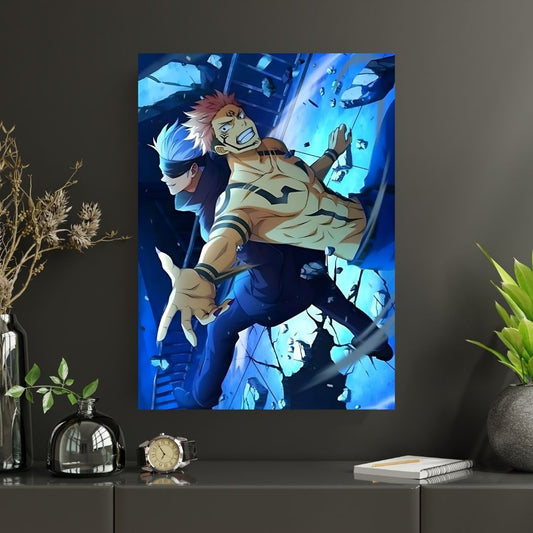 Sukuna vs Gojo |#1| Jujutsu Kaisen Premium Poster
