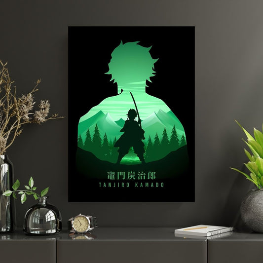 Demon Slayer |#22| TANJIRO | Premium Poster
