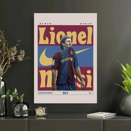 Leo Messi |#4|Premium Poster