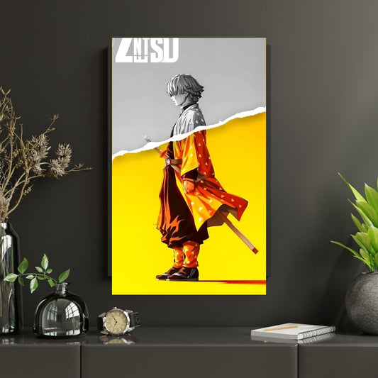Zenitsu |#4| Demon Slayer Premium Poster