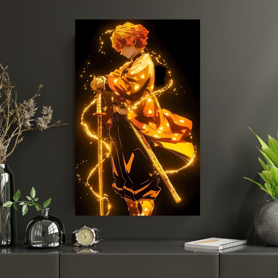 Zenitsu |#7| Demon Slayer Premium Poster