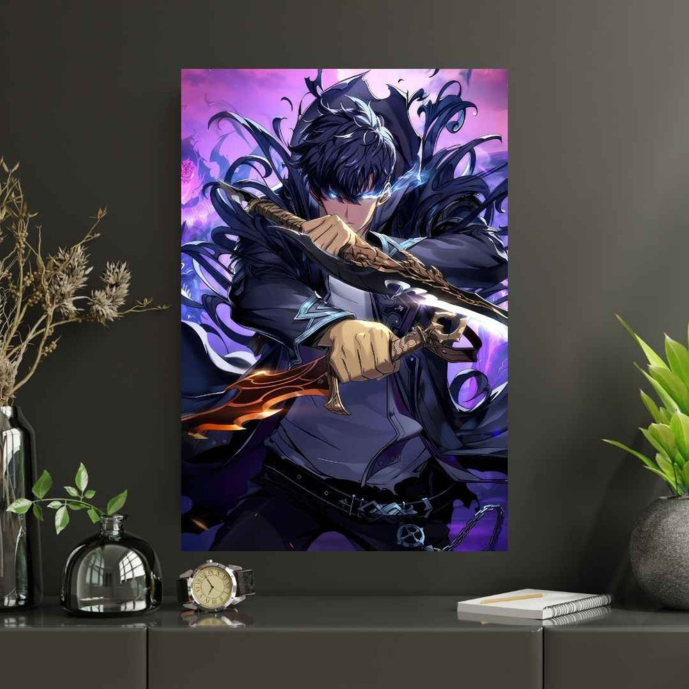 Solo leveling |#7| Premium Poster - Pulp & Pixel