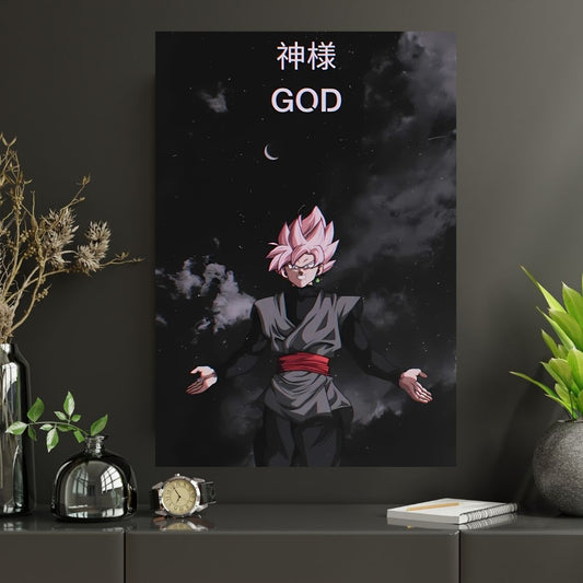 Black Goku |#2 |Dragon Ball Z| Premium Poster