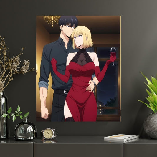 Cha-Hae-in & Sung-jin-woo| Solo leveling |#9| Premium Poster
