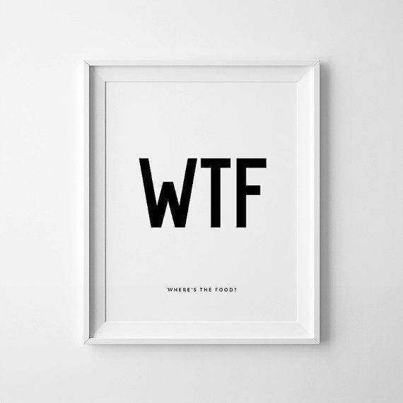 WTF | Premium Aesthetic poster