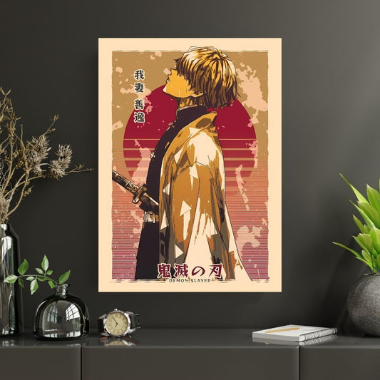 Zenitsu |#3| Demon Slayer Premium Poster